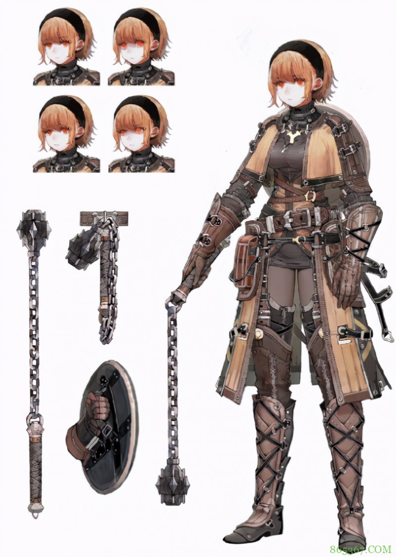 当可爱小姐姐拿起冷兵器,偃月刀自带霸气,流星锤一脸呆萌