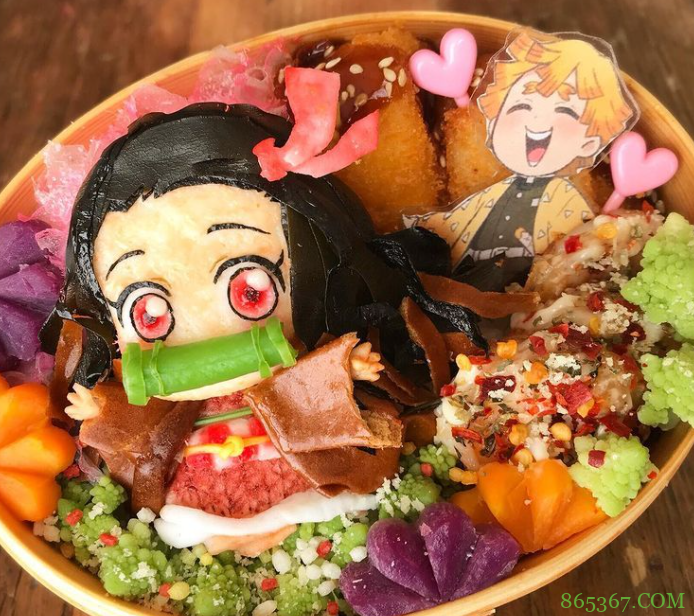 把饭做成二次元的样子会卖得更贵么？不，会更帅可爱！