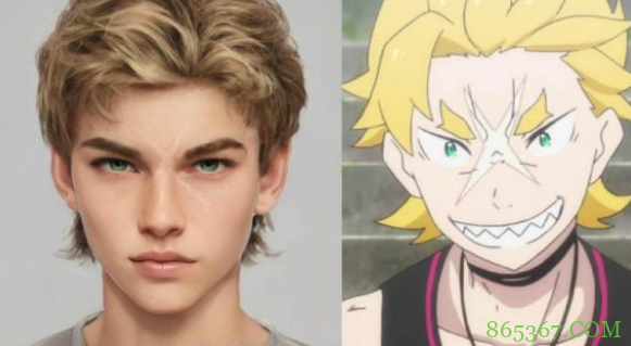 网友分享从零开始真人版,我感觉挺丑的,有点毁动漫