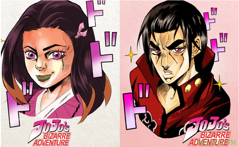 为啥网友画的JOJO风角色经常被吐槽？看看原作者画的就知道了