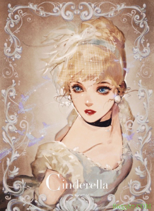 阿莘大佬笔下的迪士尼公主,木兰的气质堪比女王,贝儿回眸一笑