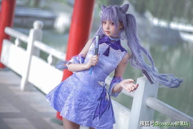 cos：原神刻晴同人旗袍cos正片@瑾默
