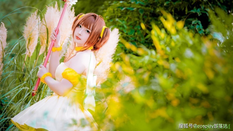 cos：魔卡少女樱木之本樱cos正片@木之本若