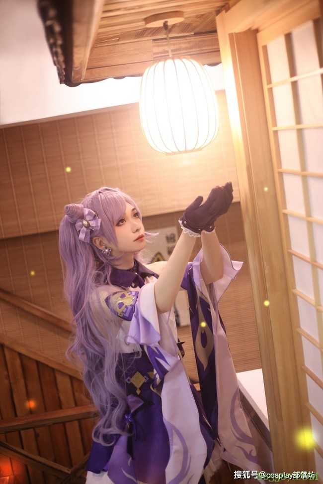 cos：原神刻晴美貌与武力并存的女神，你愿意和我一起见证嘛