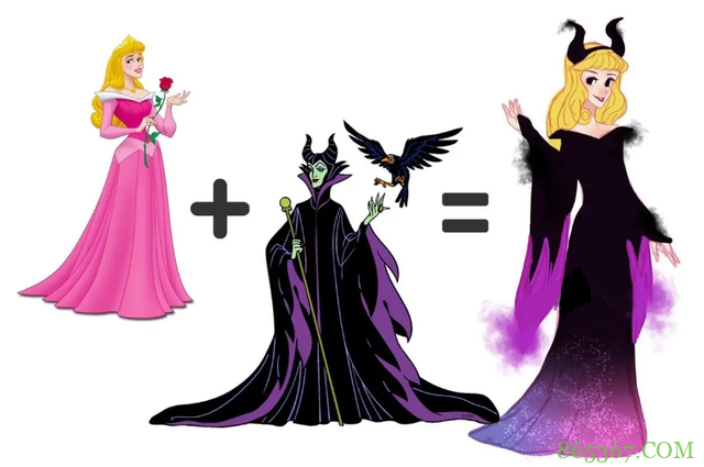 当迪士尼公主化身反派，艾莎女王气质卓绝，白雪公主好可爱