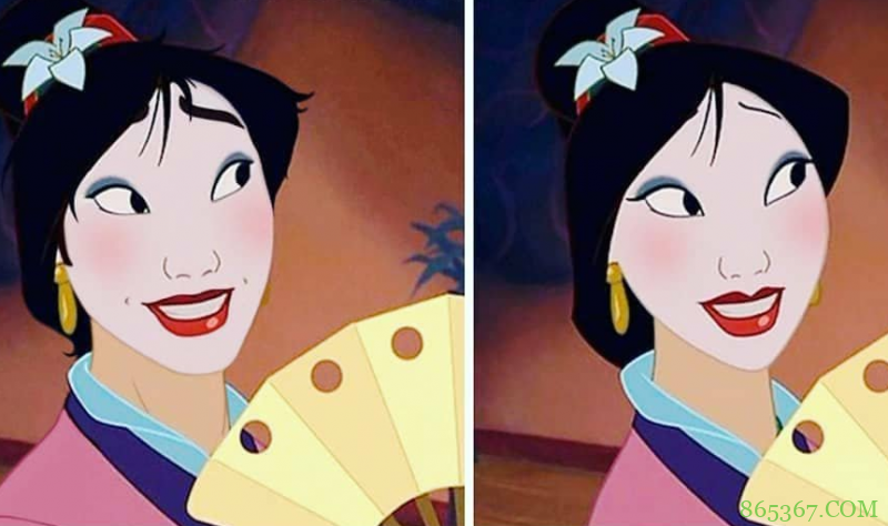 迪士尼公主被P成短发，灰姑娘还挺帅，木兰看着太奇怪了