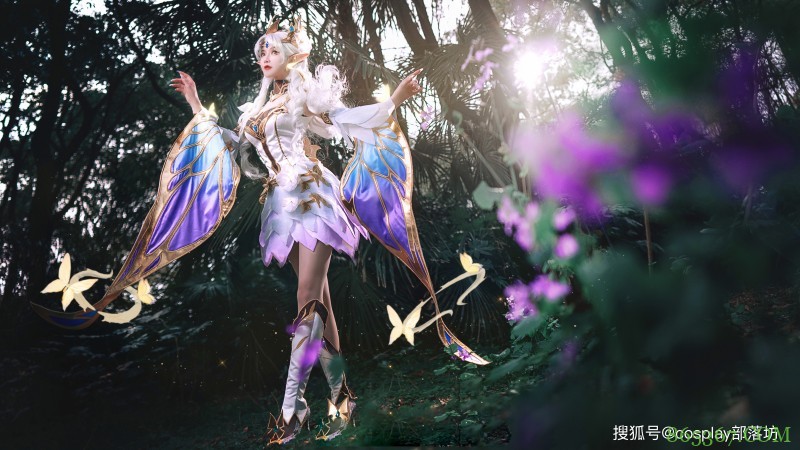 cos：王者荣耀貂蝉仲夏夜之梦cos正片@露兒大魔王