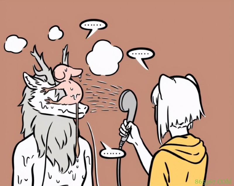 非人哉漫画里九月间接帮烈烈洗澡?这剧情发展不对劲啊