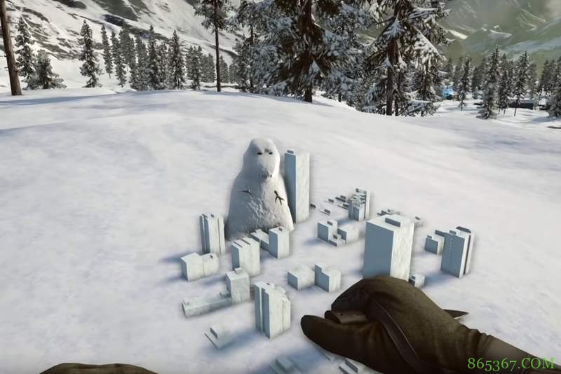 游戏中的哥斯拉彩蛋 《刺客任务》哥斯拉吐火临场感十足