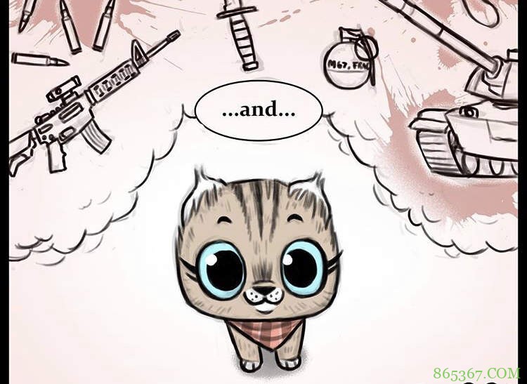 动物漫画《退役军犬与小猫咪》最新故事 布鲁托为猫咪操碎了心