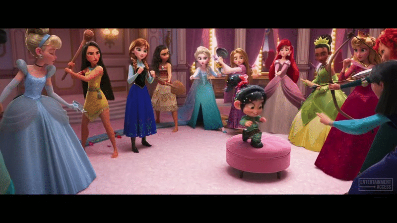 《无敌破坏王2》延期上映 迪士尼公主精彩对话片段曝光