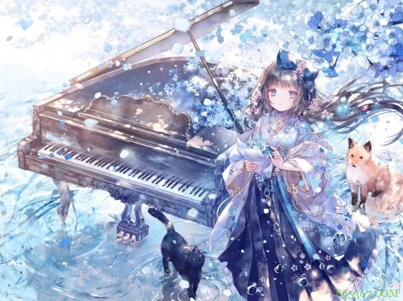 日本女画师鬼猫结婚啦！看看她的图做个纪念，是一位业界老人哦