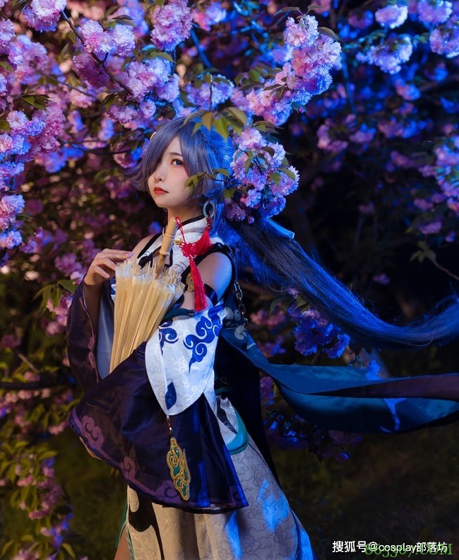 cos：崩坏3云墨丹心符华cos正片@绫Aya