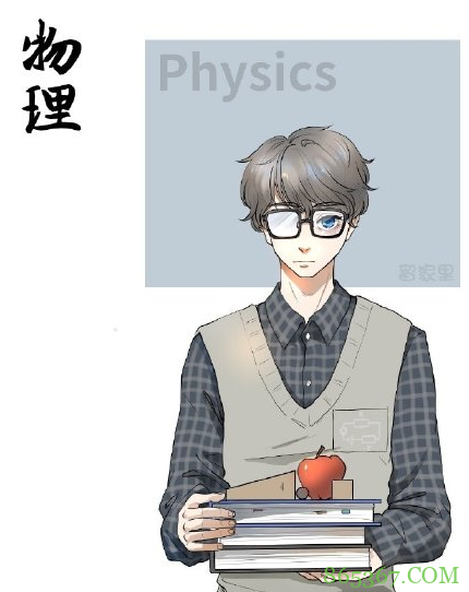 画师绘制课本拟人,历史化身古风帅哥,数学看着压力大