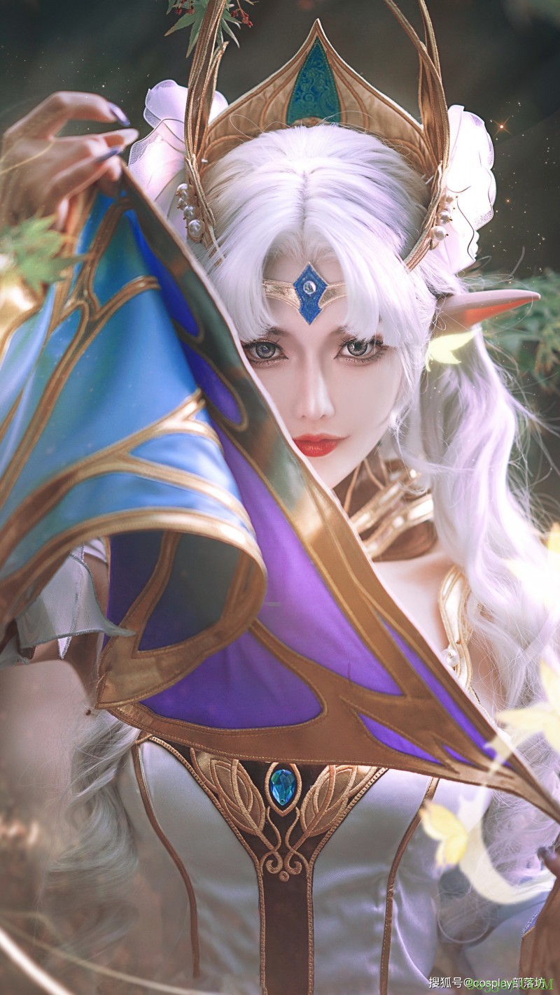 cos：王者荣耀貂蝉仲夏夜之梦cos正片@露兒大魔王