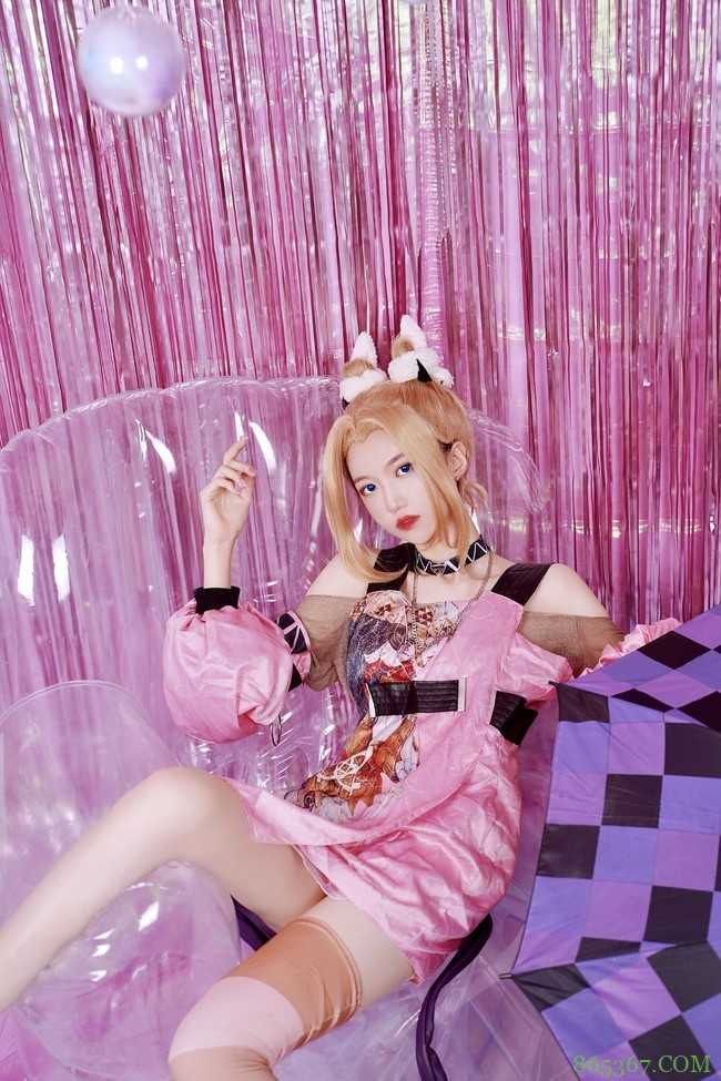 cos:王者荣耀公孙离无限星赏官cos正片@桃沢有希