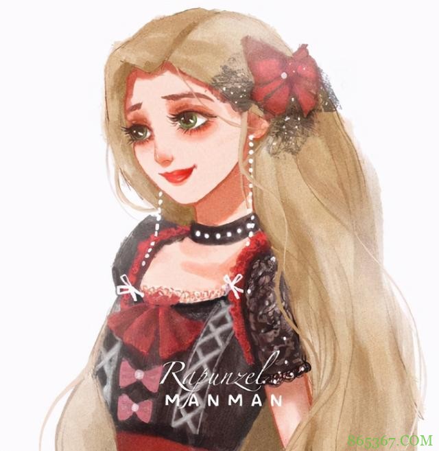 迪士尼公主也爱LO装？艾莎女王略带俏皮，白雪公主稳重大气