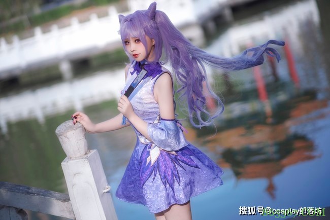 cos：原神刻晴同人旗袍cos正片@瑾默