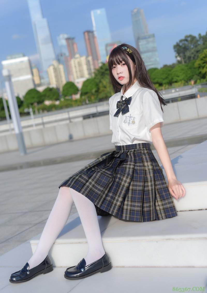 jk少女,日系风格,阳光下的轻甜小姐姐