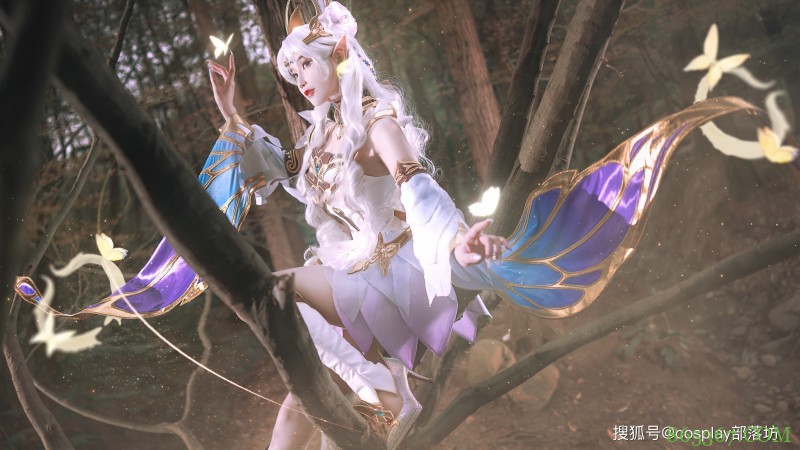 cos：王者荣耀貂蝉仲夏夜之梦cos正片@露兒大魔王