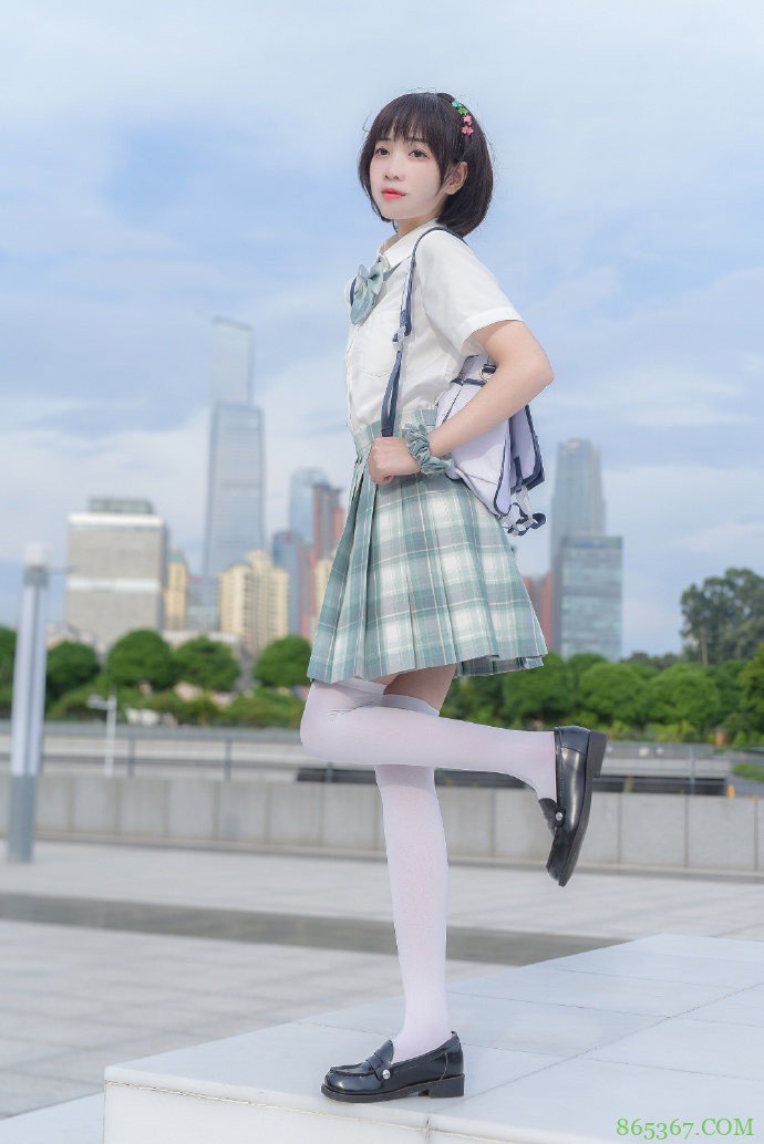 jk少女,一款清新的森间松格裙