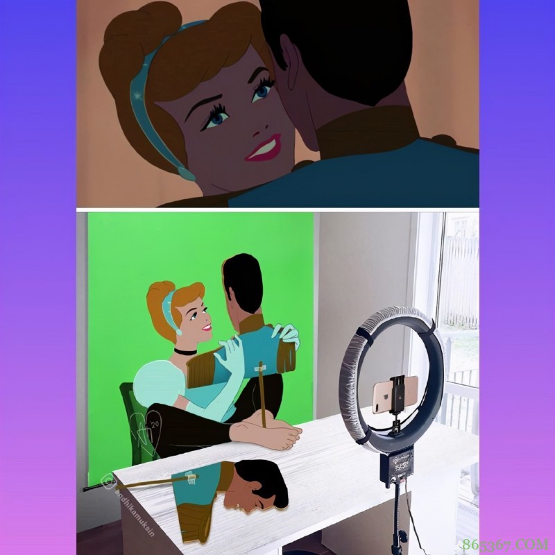 假如迪士尼公主动画都是特效,美人鱼的尾巴全靠后期“加料”