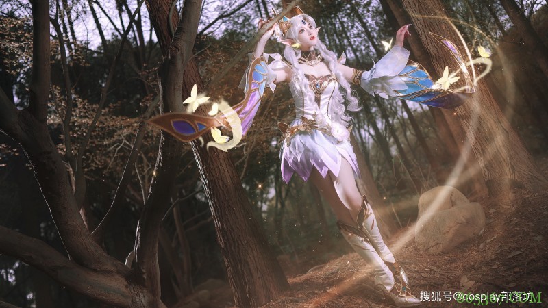 cos：王者荣耀貂蝉仲夏夜之梦cos正片@露兒大魔王
