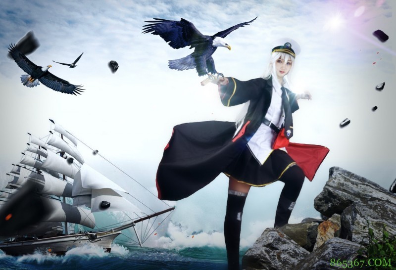 cos：约克城级二号舰企业，向指挥官报道