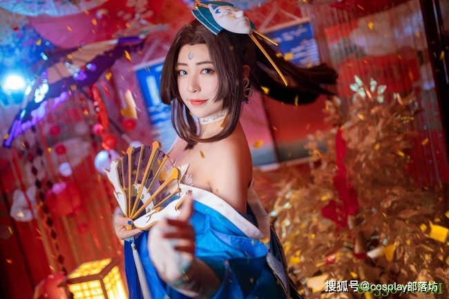 cos:王者荣耀不知火舞魅语cos正片@幕秋秋
