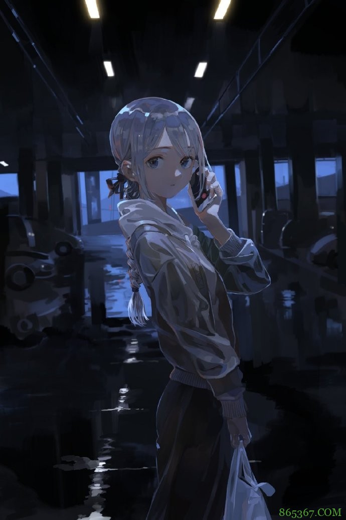 看了这位画师的画作，感觉自己好像找到了女朋友，这个视角太棒了