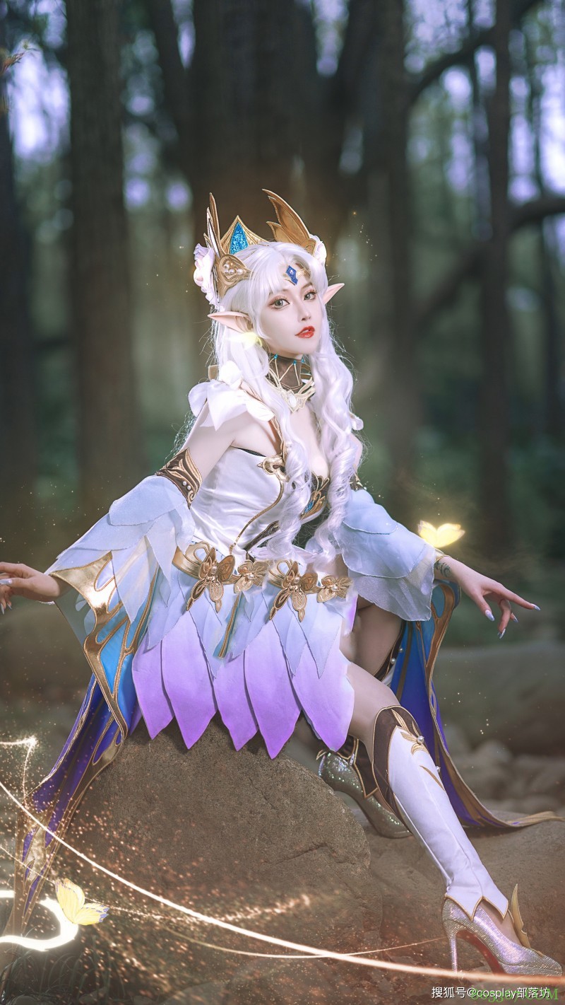 cos：王者荣耀貂蝉仲夏夜之梦cos正片@露兒大魔王