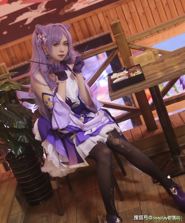 cos：原神刻晴美貌与武力并存的女神，你愿意和我一起见证嘛