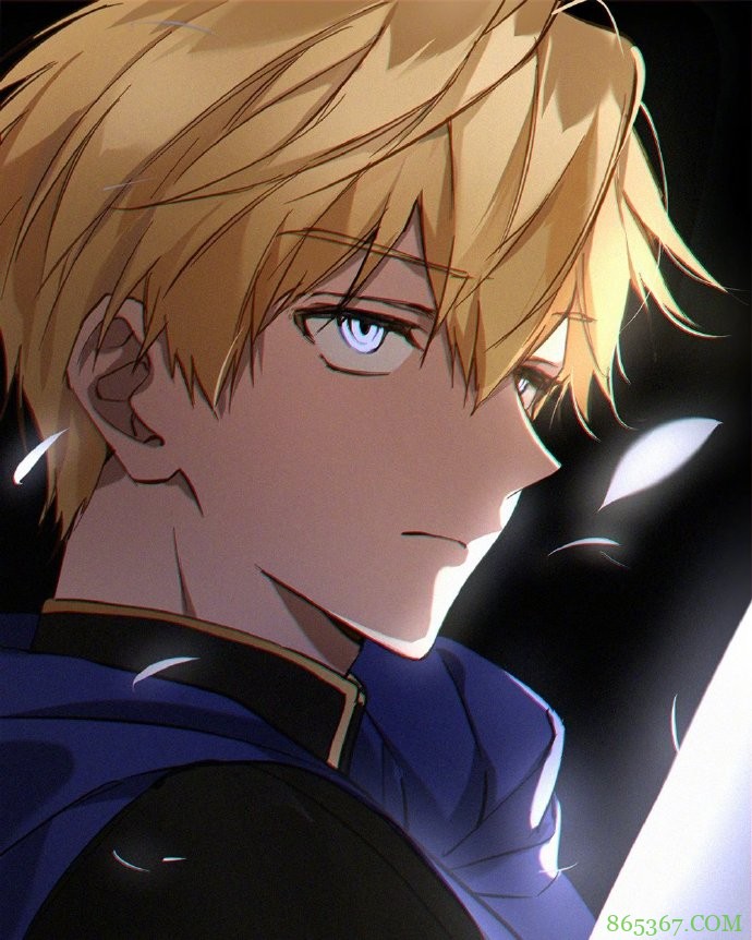 国外画师分享自己心中的白发、黑发和金发帅哥代表