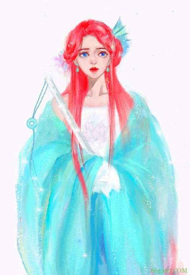 迪士尼公主“穿越”到中国古代,木兰化身侠客,艾莎女王身披白纱