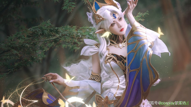 cos：王者荣耀貂蝉仲夏夜之梦cos正片@露兒大魔王