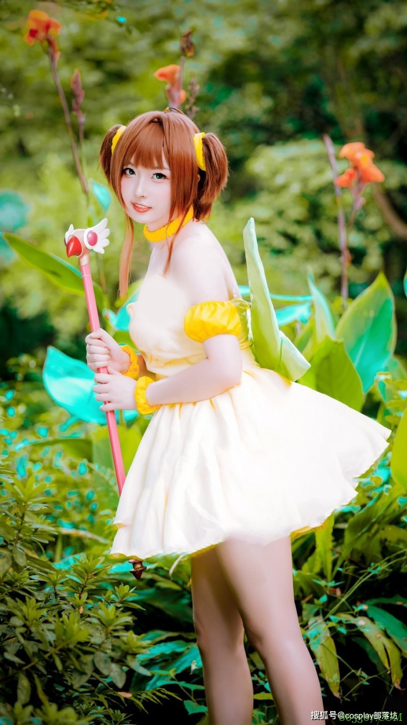 cos：魔卡少女樱木之本樱cos正片@木之本若