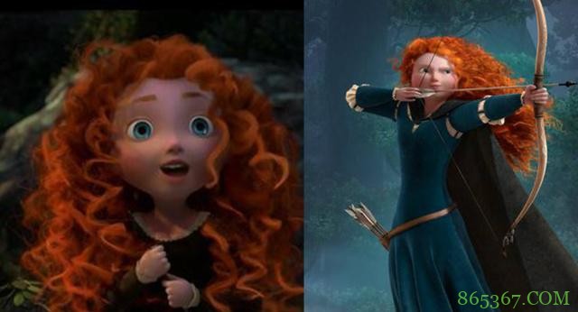 官方公开迪士尼公主小时候的样子！艾莎好可爱，乐佩胖嘟嘟