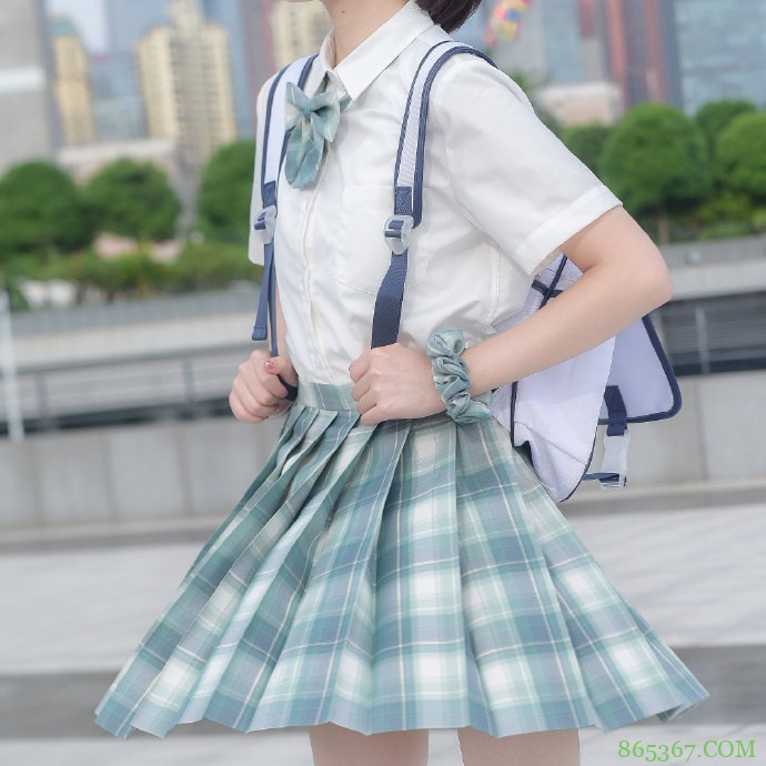 jk少女,一款清新的森间松格裙