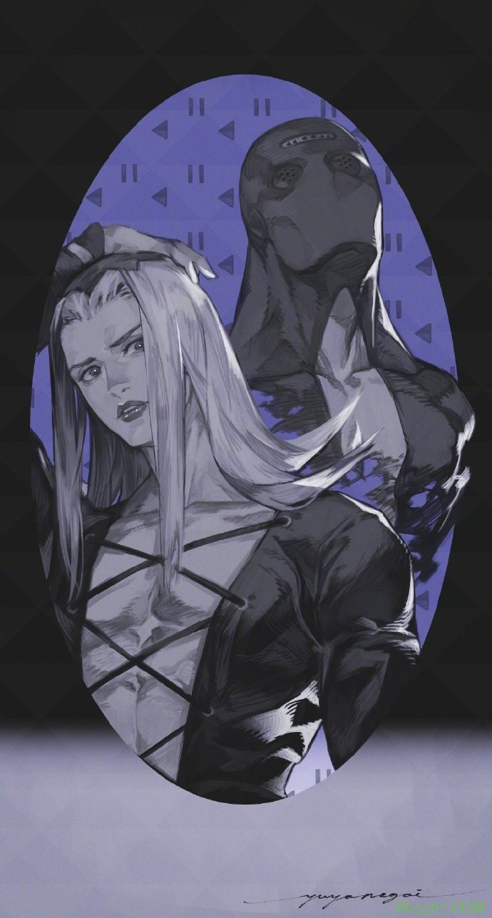 游戏大佬画了一组JOJO同人，全员力量感十足，承太郎太帅了