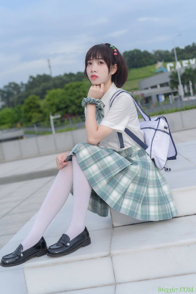 jk少女,一款清新的森间松格裙