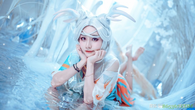cos：王者荣耀瑶与神鹿@一块老冰糖​