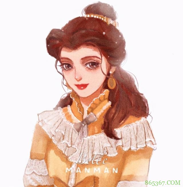 迪士尼公主也爱LO装？艾莎女王略带俏皮，白雪公主稳重大气