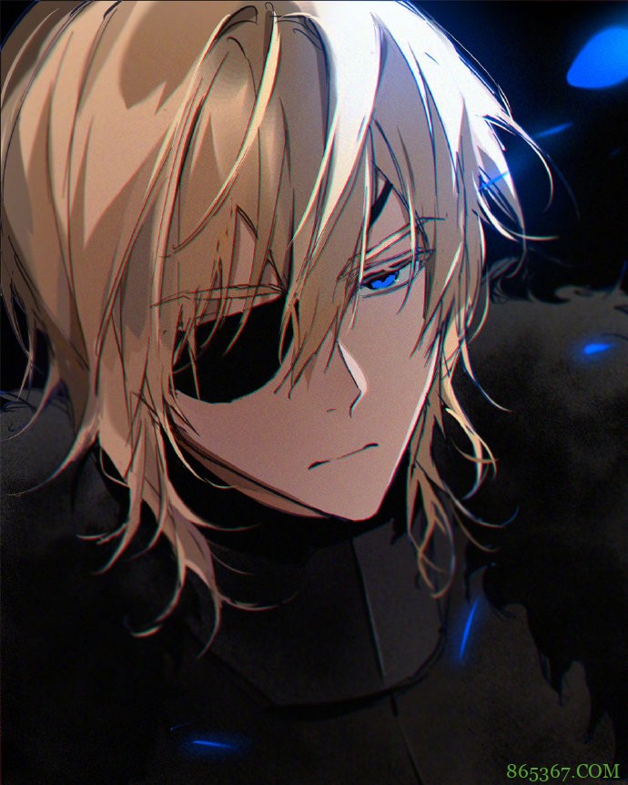 国外画师分享自己心中的白发、黑发和金发帅哥代表