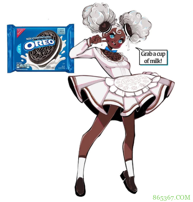 画师大佬绘制食物拟人，草莓蛋糕换上lo装，披萨的打扮我欣赏不来