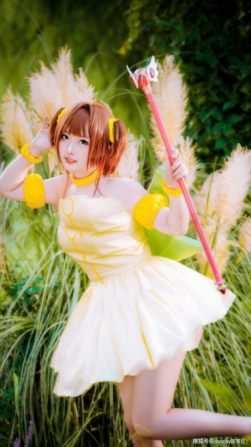 cos：魔卡少女樱木之本樱cos正片@木之本若