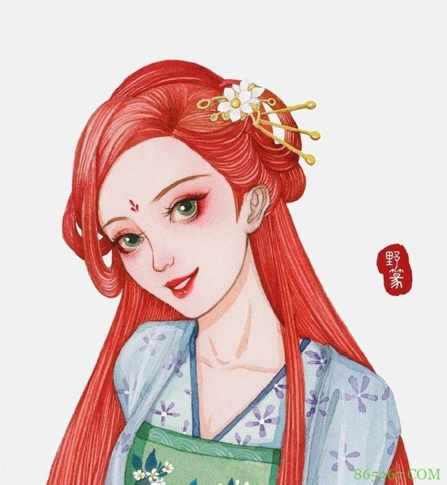 迪士尼公主们不仅换了发型,还穿上了汉服,这份中国风太美了!