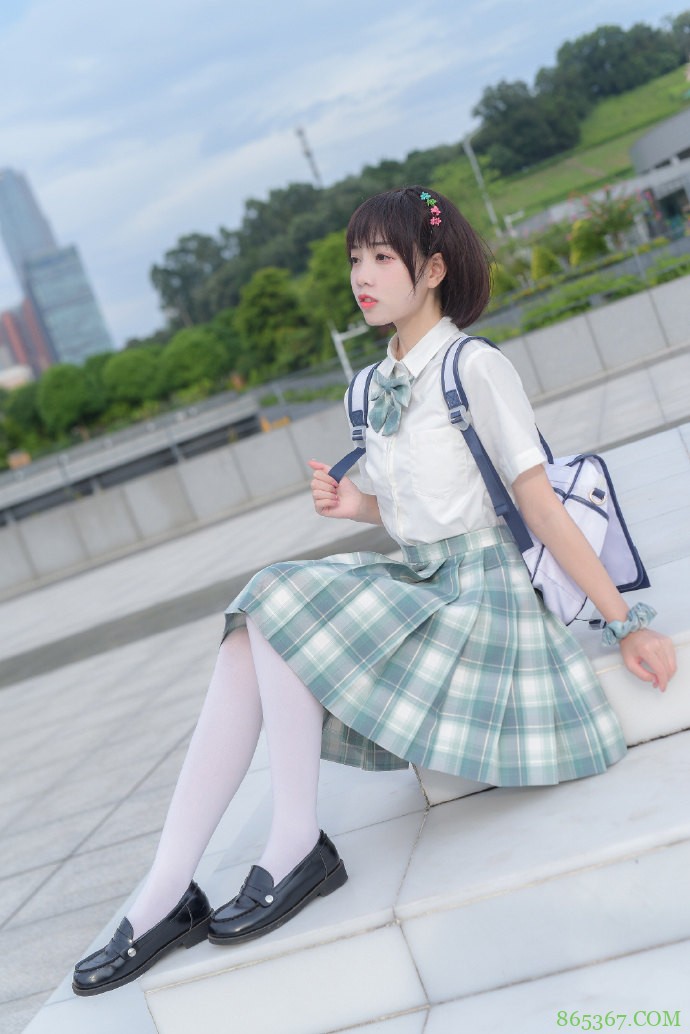 jk少女,一款清新的森间松格裙