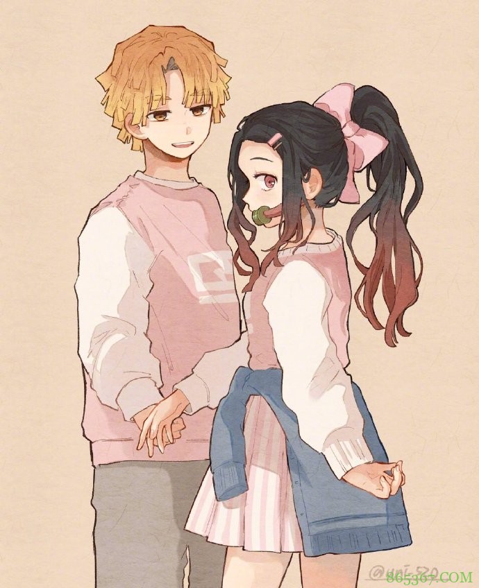 画师分享动漫中的那些超甜情侣，看他们秀恩爱比自己都甜蜜