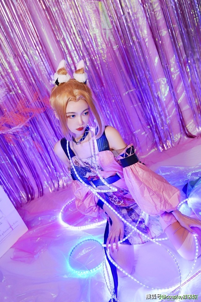cos:王者荣耀公孙离无限星赏官cos正片@桃沢有希
