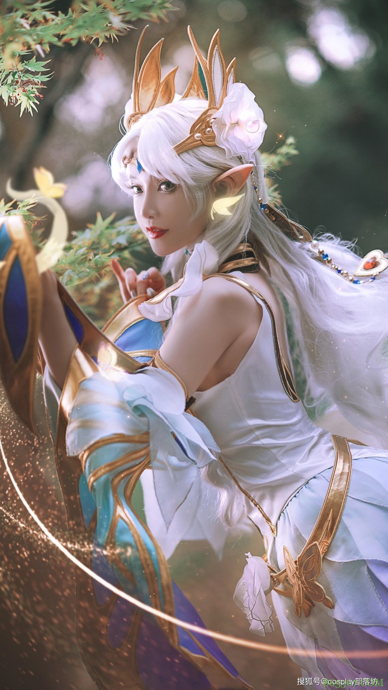 cos：王者荣耀貂蝉仲夏夜之梦cos正片@露兒大魔王